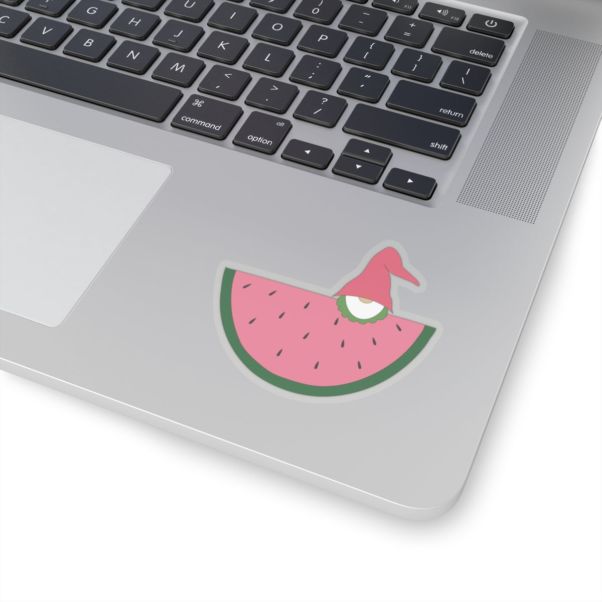Watermelon Gnome Kiss-Cut Sticker