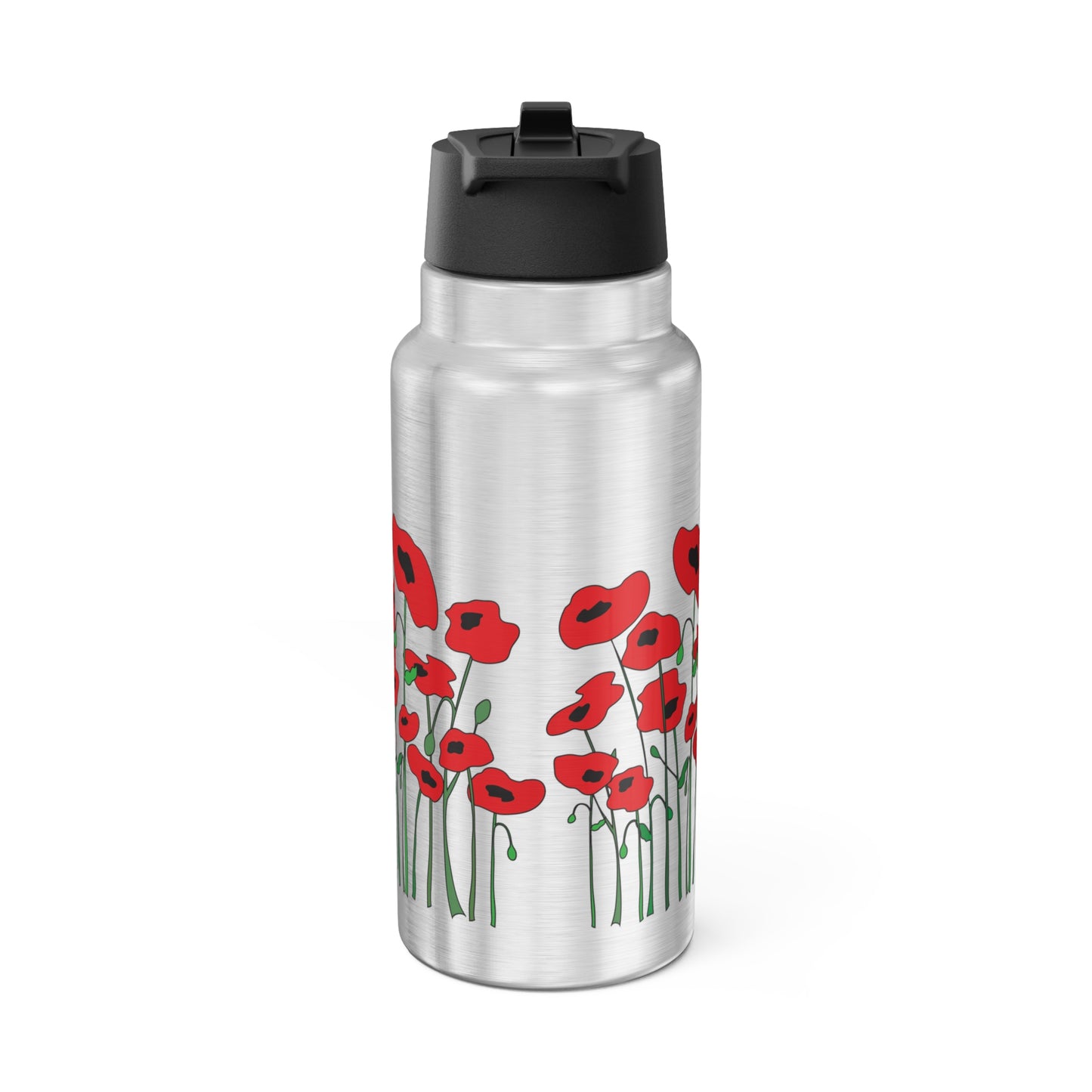 Poppy Fields Forever Gator Tumbler, 32oz