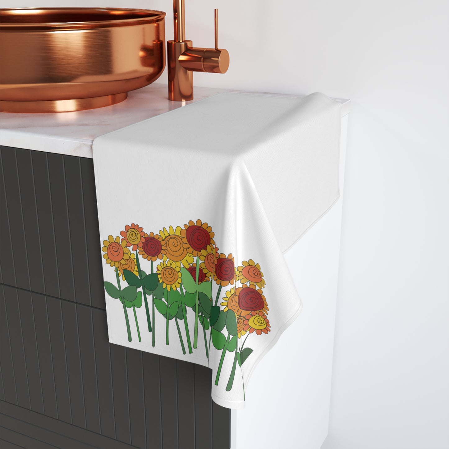 Sunflower Hand Towel