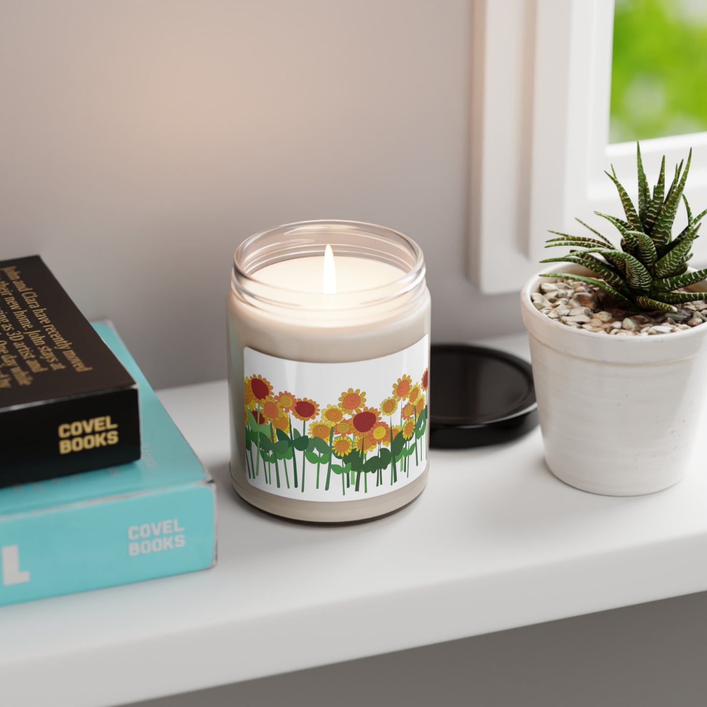 Sunflower Fields Soy Candle, 9oz