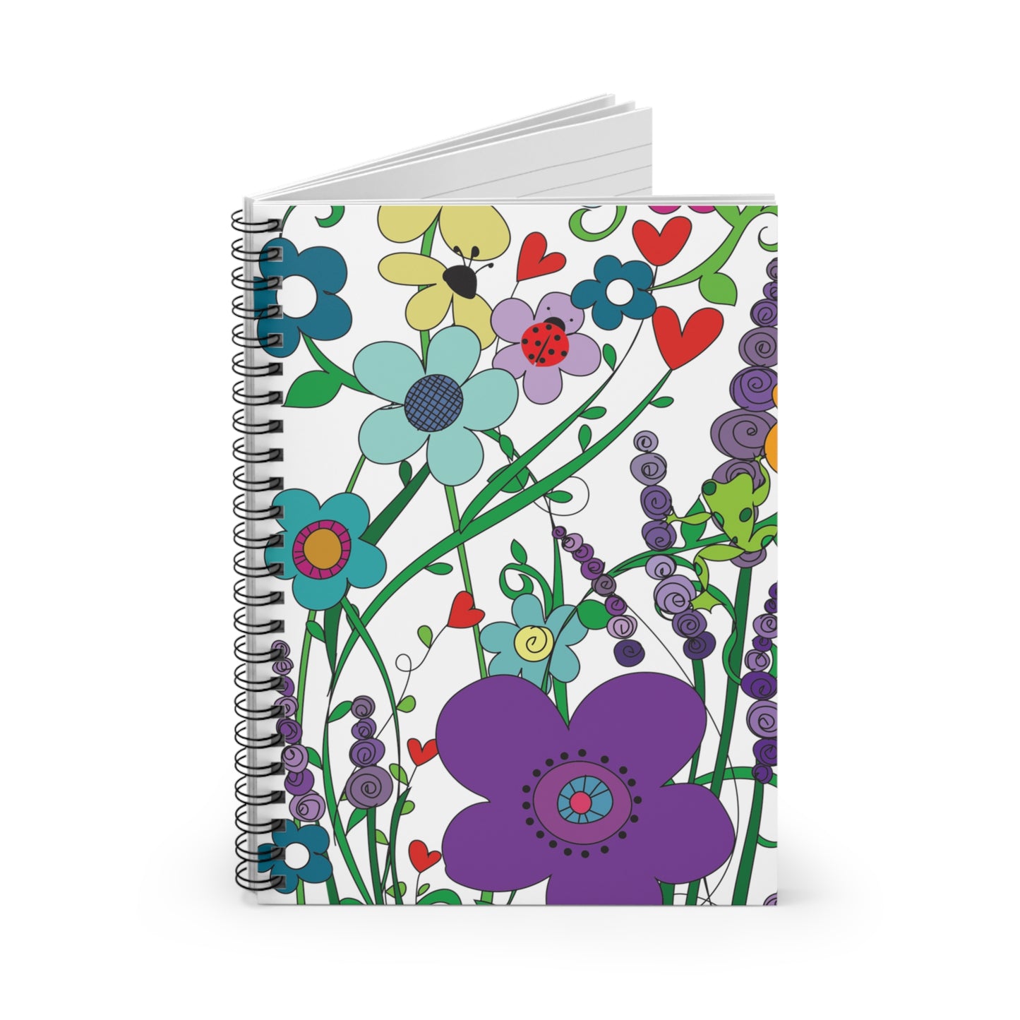 Posies & More Spiral Notebook