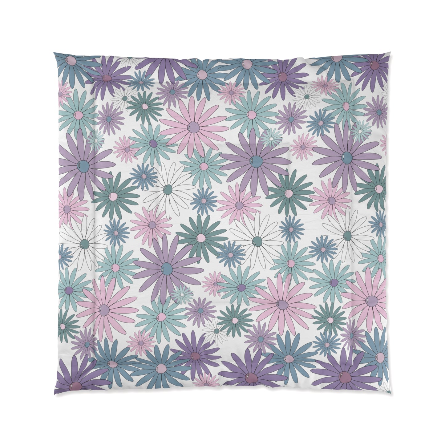 Pastel Daisy's Comforter