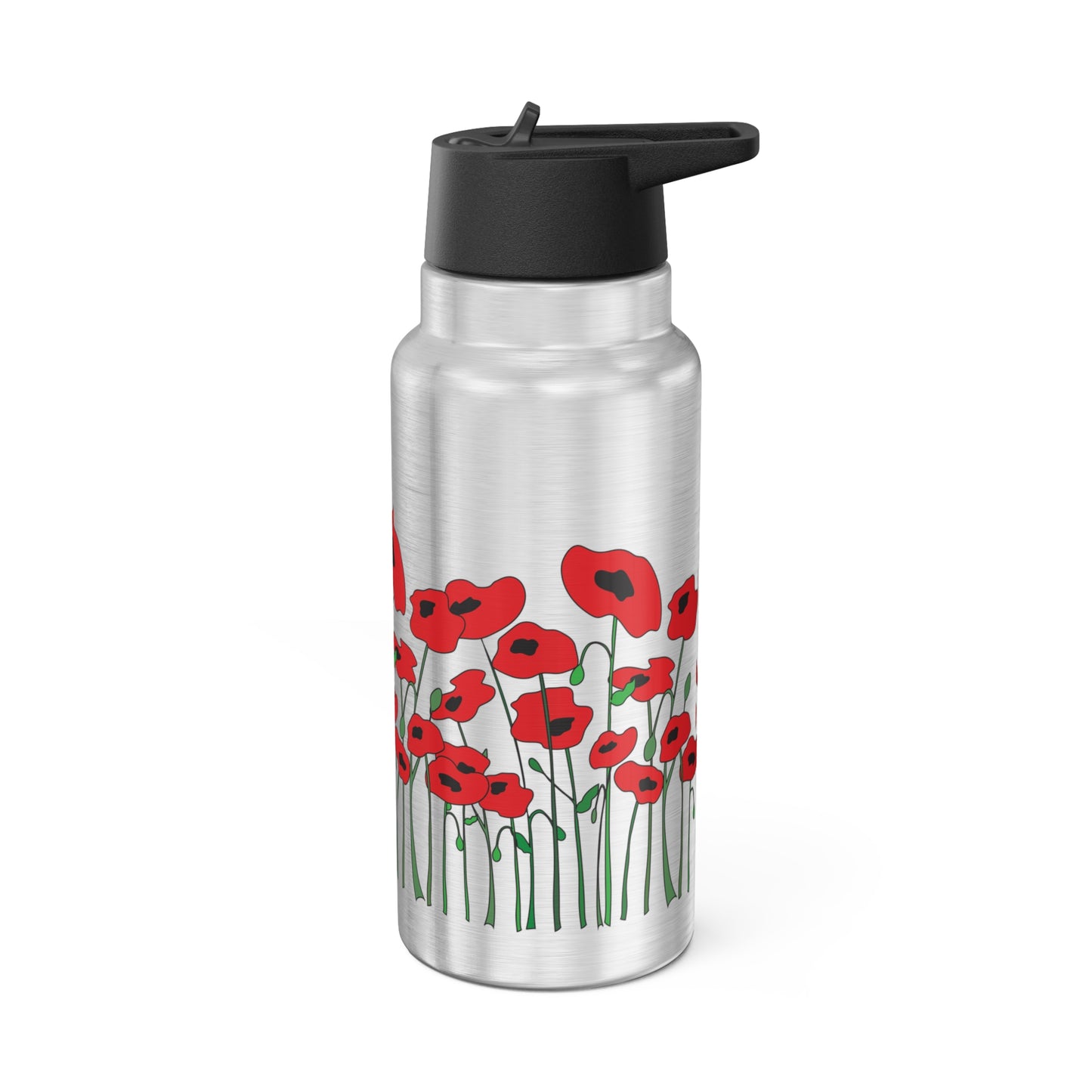 Poppy Fields Forever Gator Tumbler, 32oz