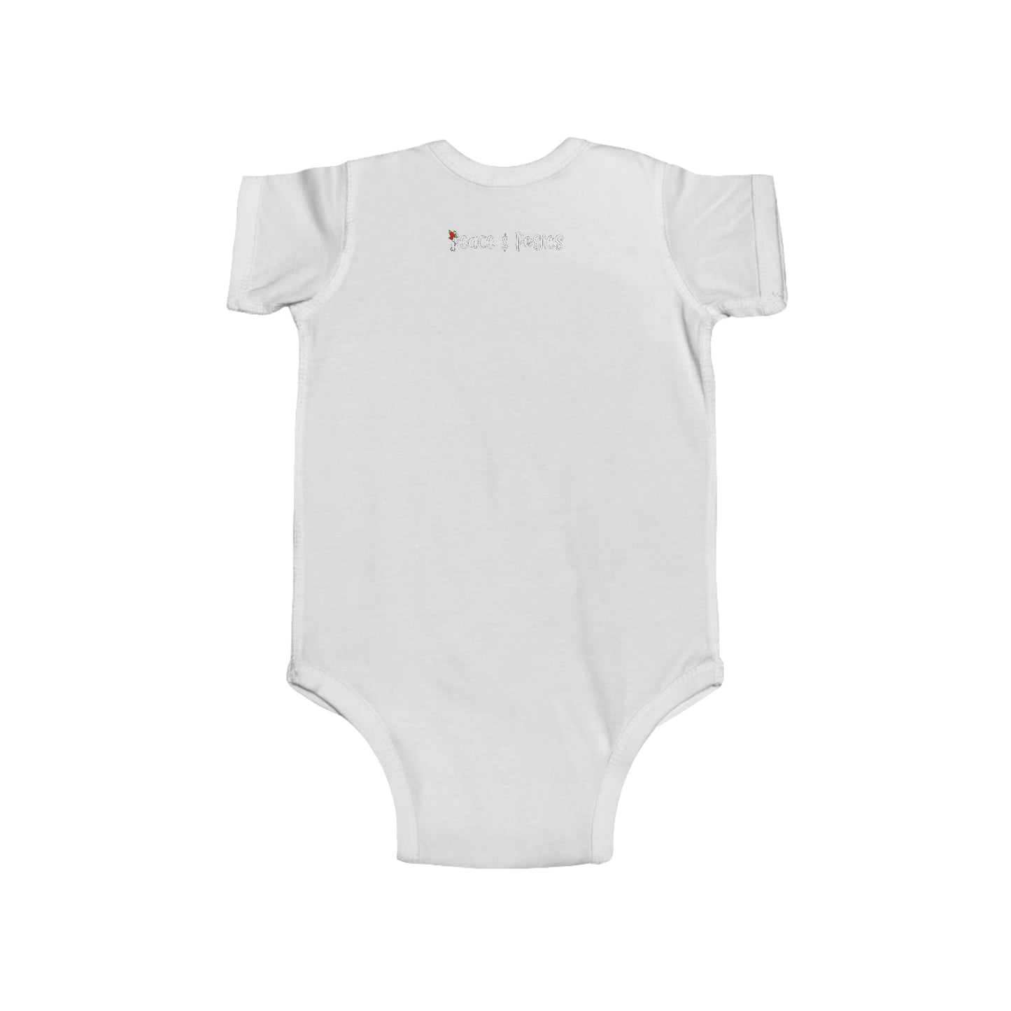 Peaceful Posies Infant Fine Jersey Bodysuit