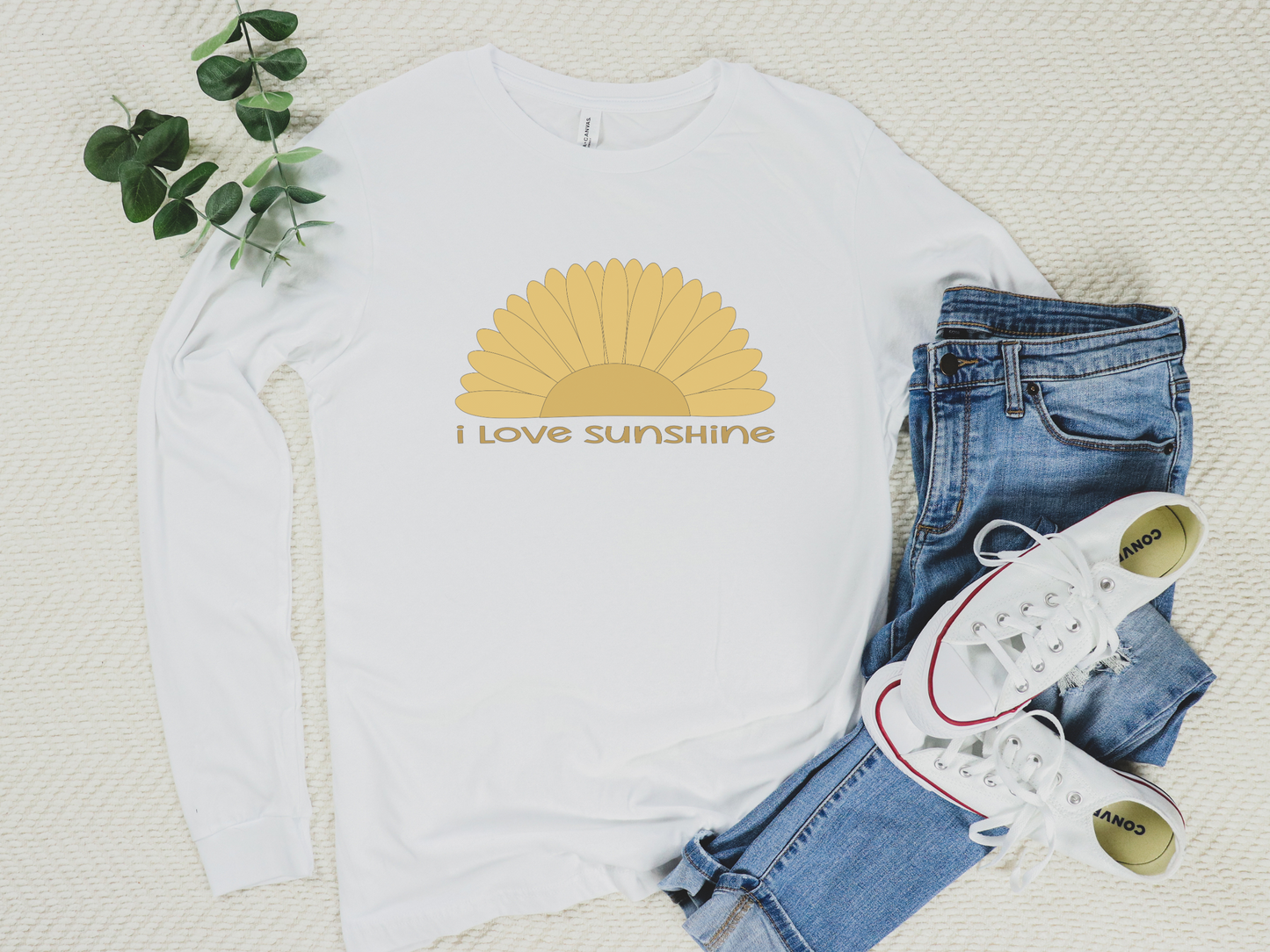 I Love Sunshine Long Sleeve Tee