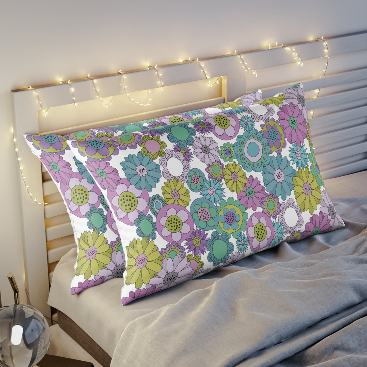 Vintage Posies Pillow Sham