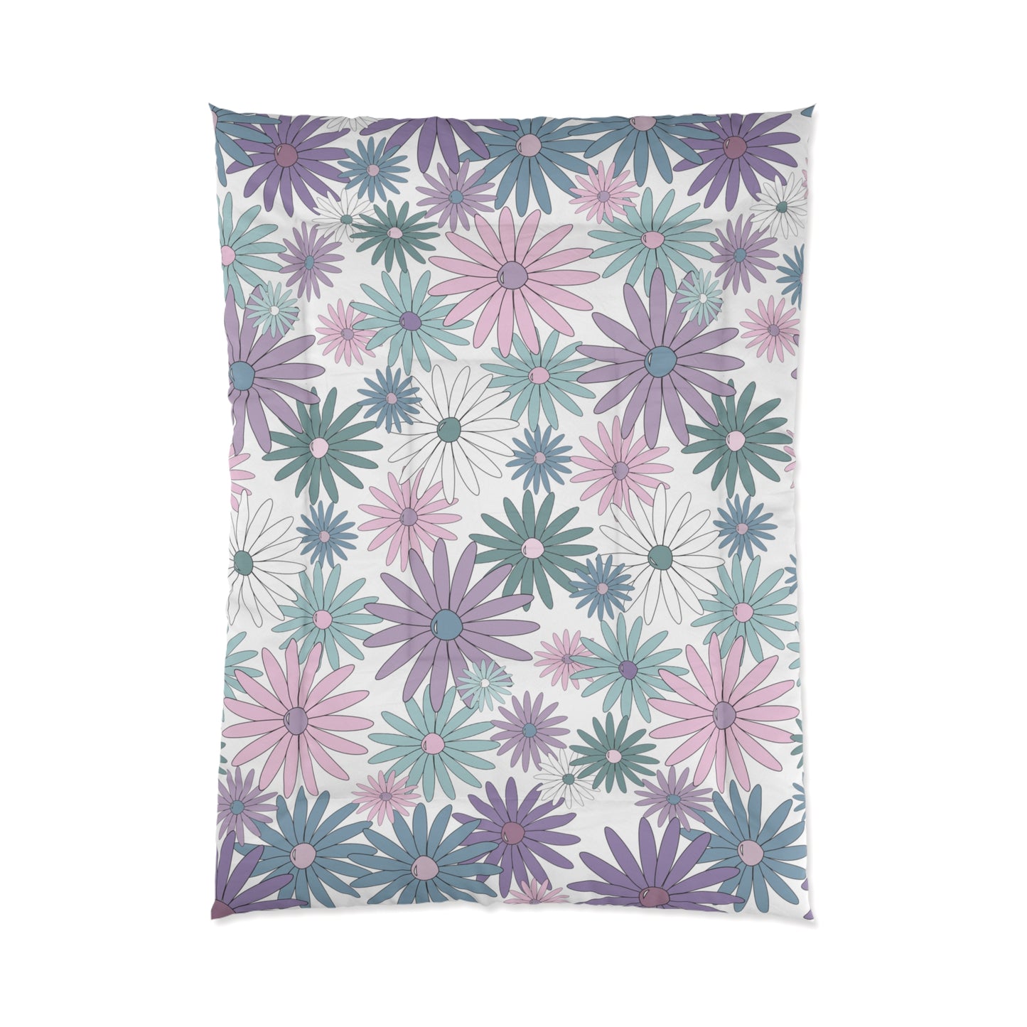 Pastel Daisy's Comforter