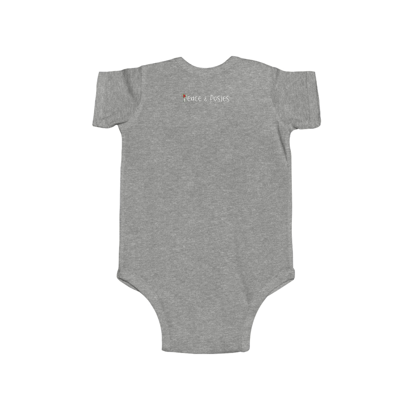 Peaceful Posies Infant Fine Jersey Bodysuit