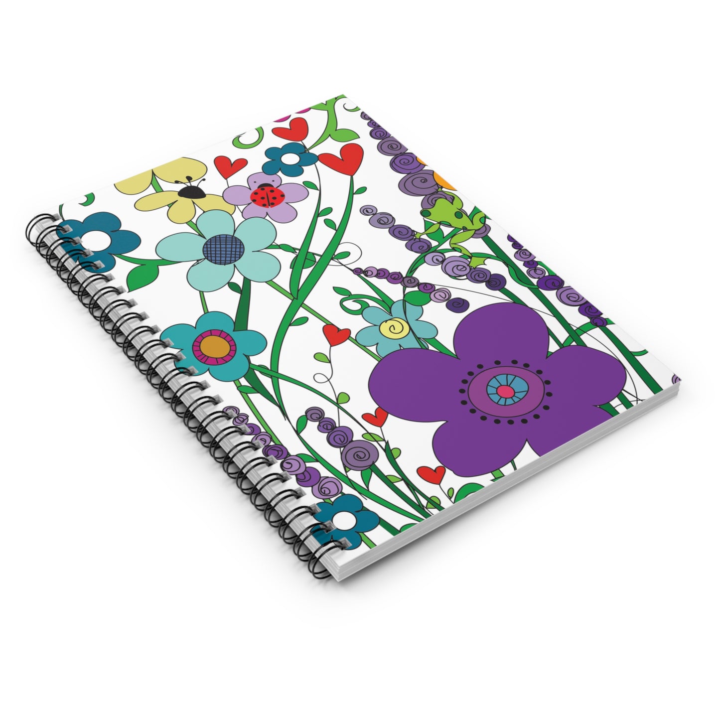 Posies & More Spiral Notebook