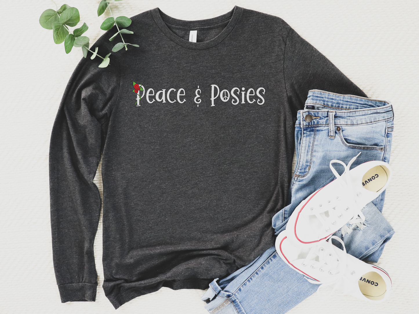 Peace & Posies Long Sleeve Tee