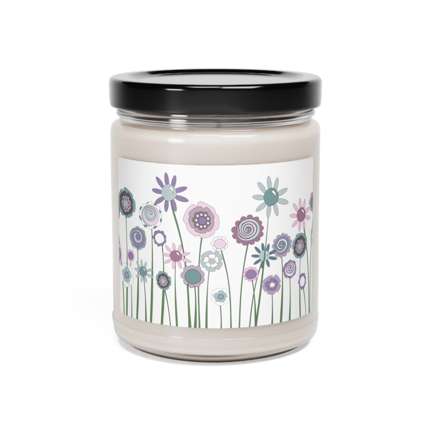 Pastel Posies Soy Candle, 9oz