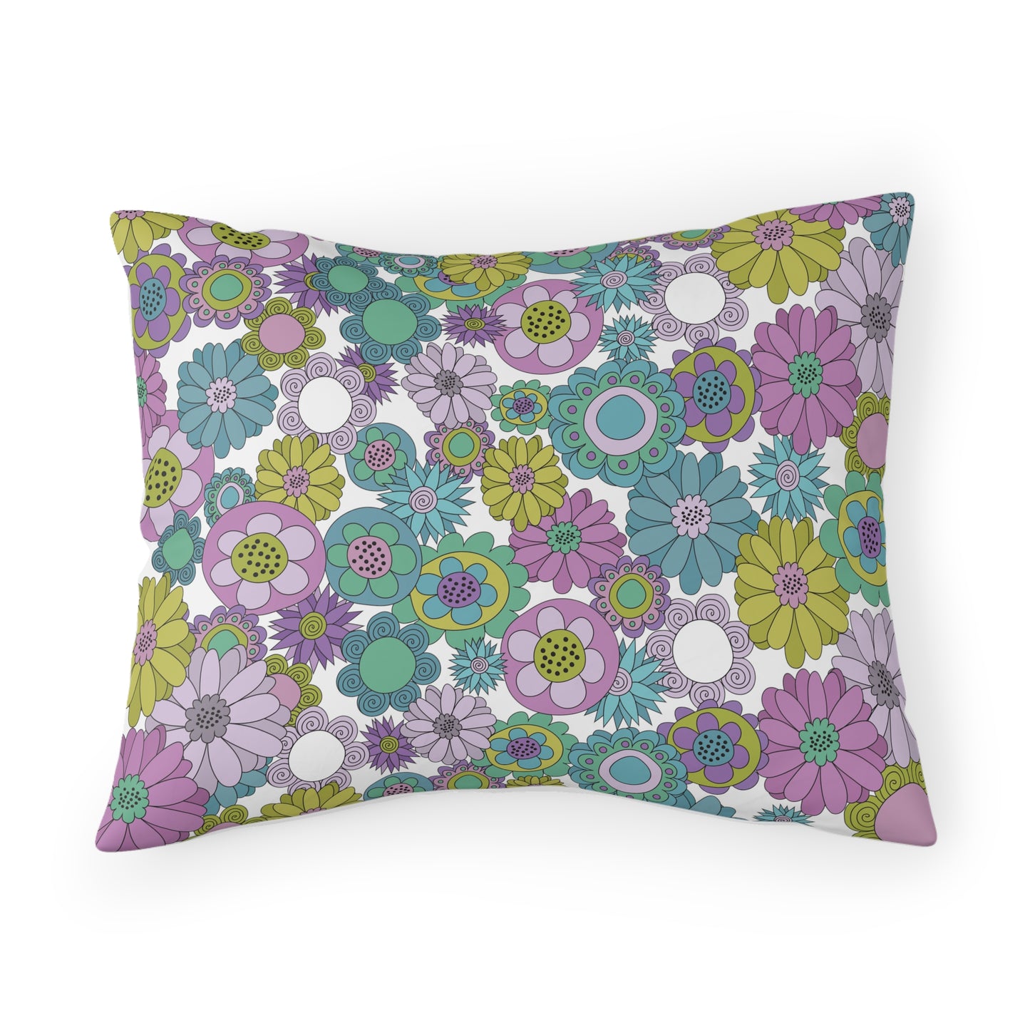 Vintage Posies Pillow Sham