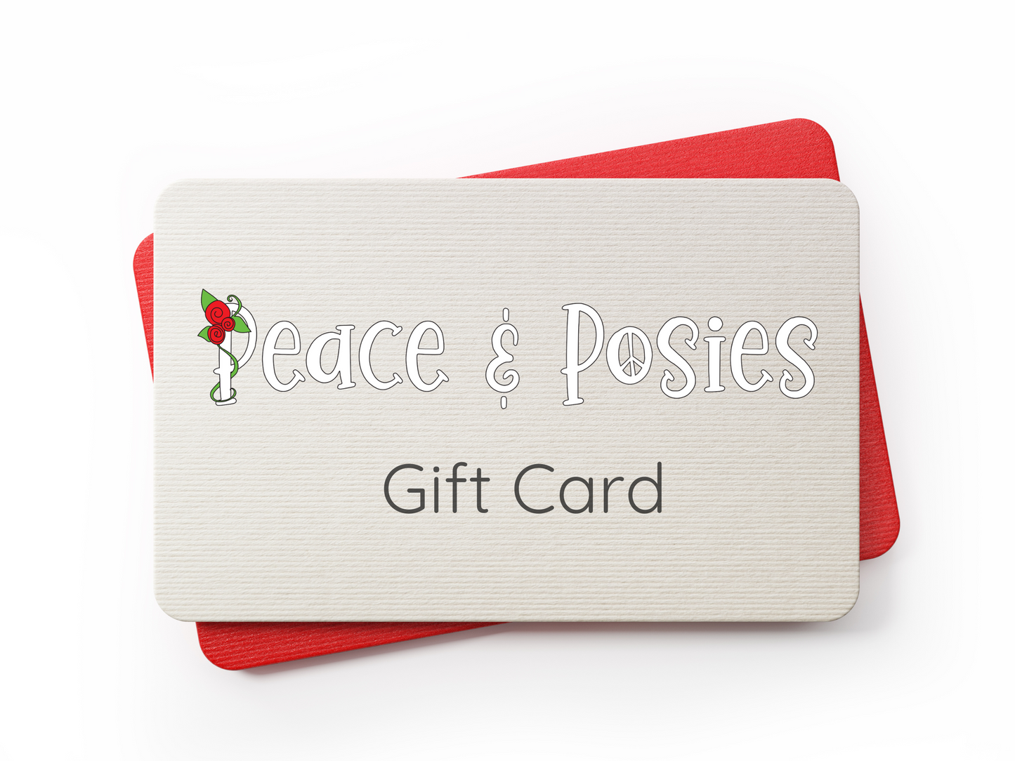 Peace & Posies Gift Card