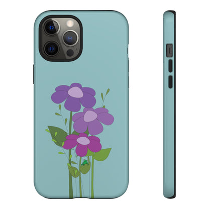 Frog Among Posies Phone Case