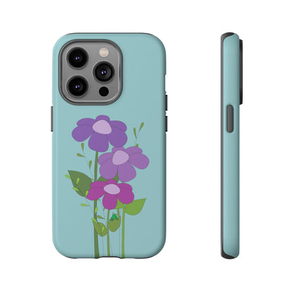 Frog Among Posies Phone Case