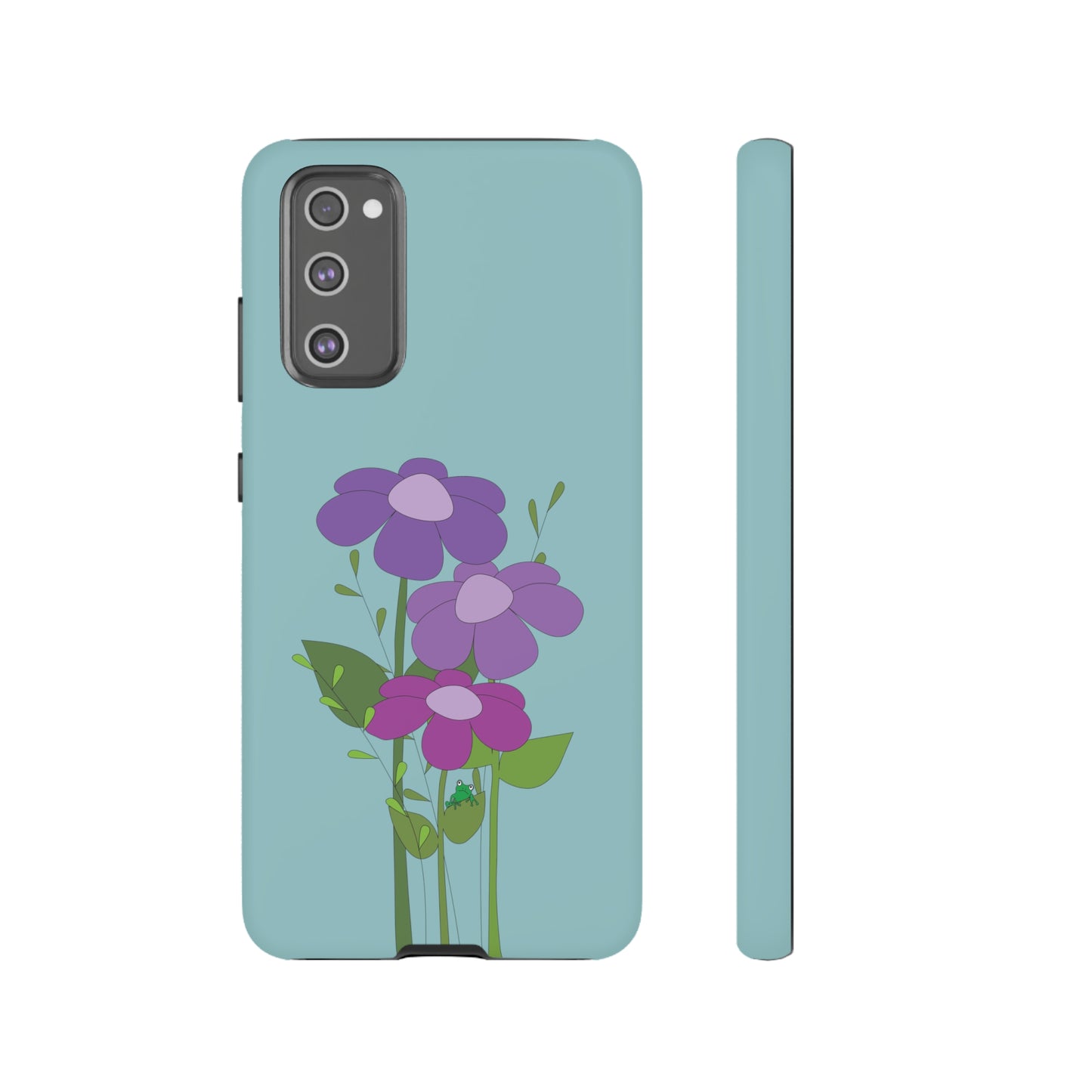 Frog Among Posies Phone Case