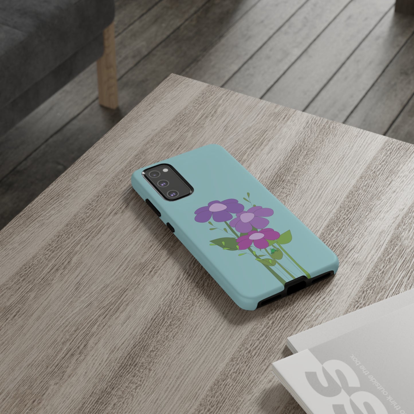 Frog Among Posies Phone Case