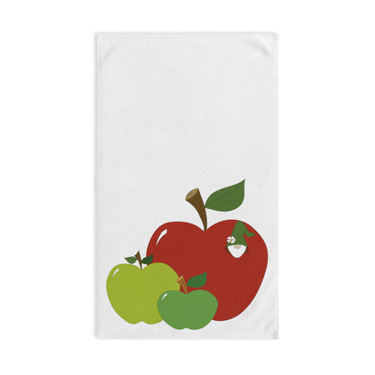 Gnome Apple Harvest Hand Towel