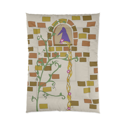 Rapunzel Gnome Comforter