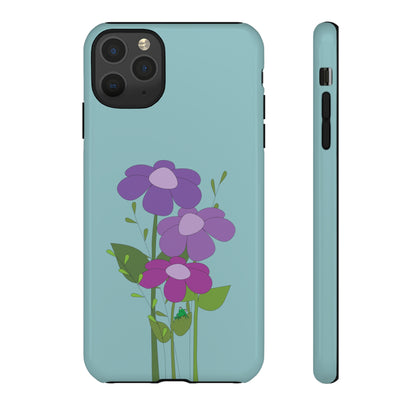 Frog Among Posies Phone Case