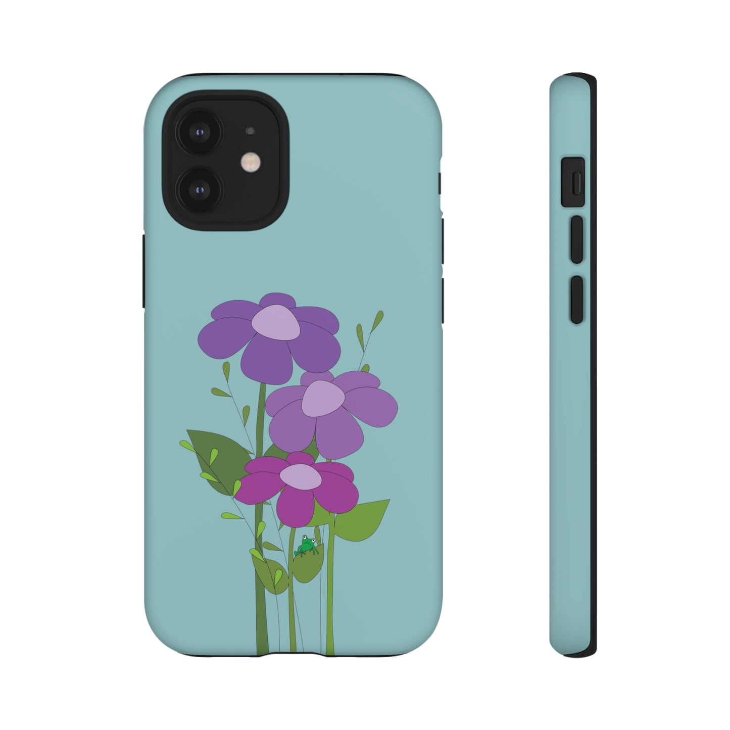 Frog Among Posies Phone Case