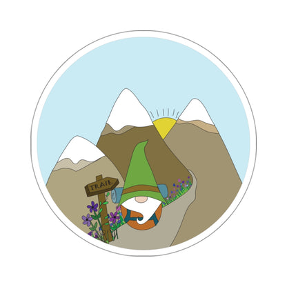 Gnome Take a Hike Sticker