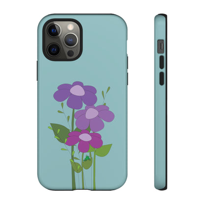 Frog Among Posies Phone Case