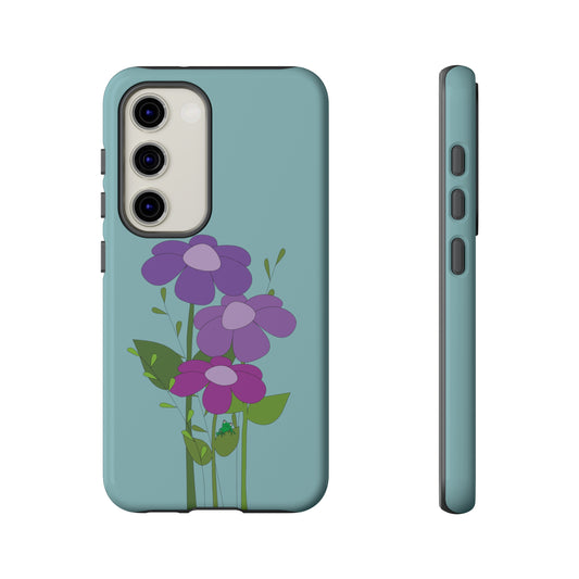 Frog Among Posies Phone Case