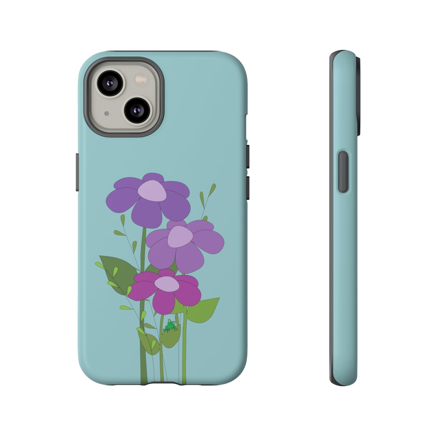 Frog Among Posies Phone Case