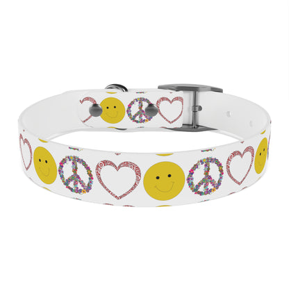 Peace Love & Joy Dog Collar