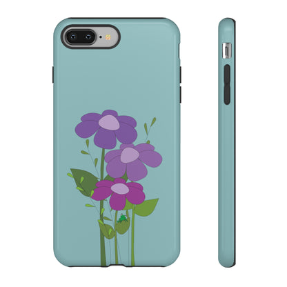 Frog Among Posies Phone Case