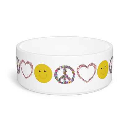 Peace Love & Joy Pet Bowl