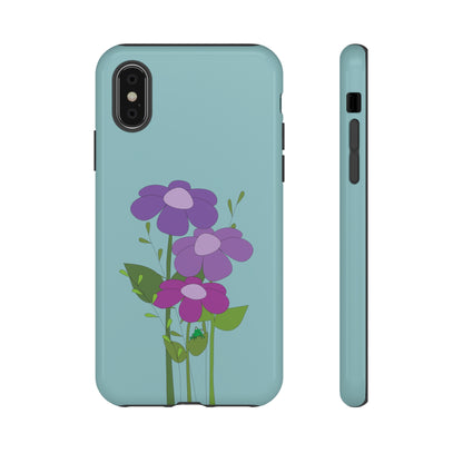 Frog Among Posies Phone Case