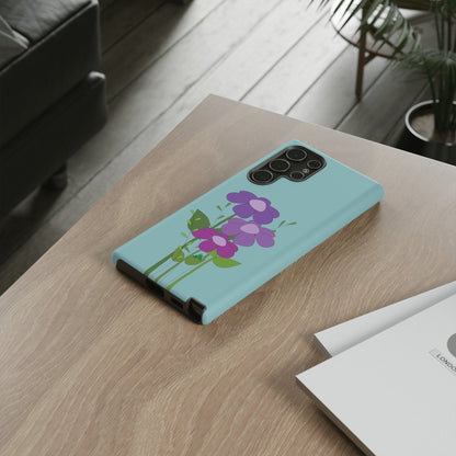 Frog Among Posies Phone Case