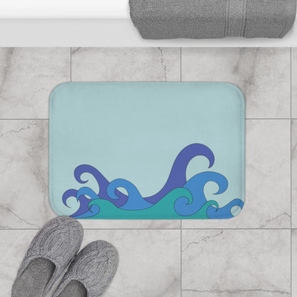 Fish Out of Water Bath Mat