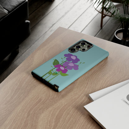 Frog Among Posies Phone Case