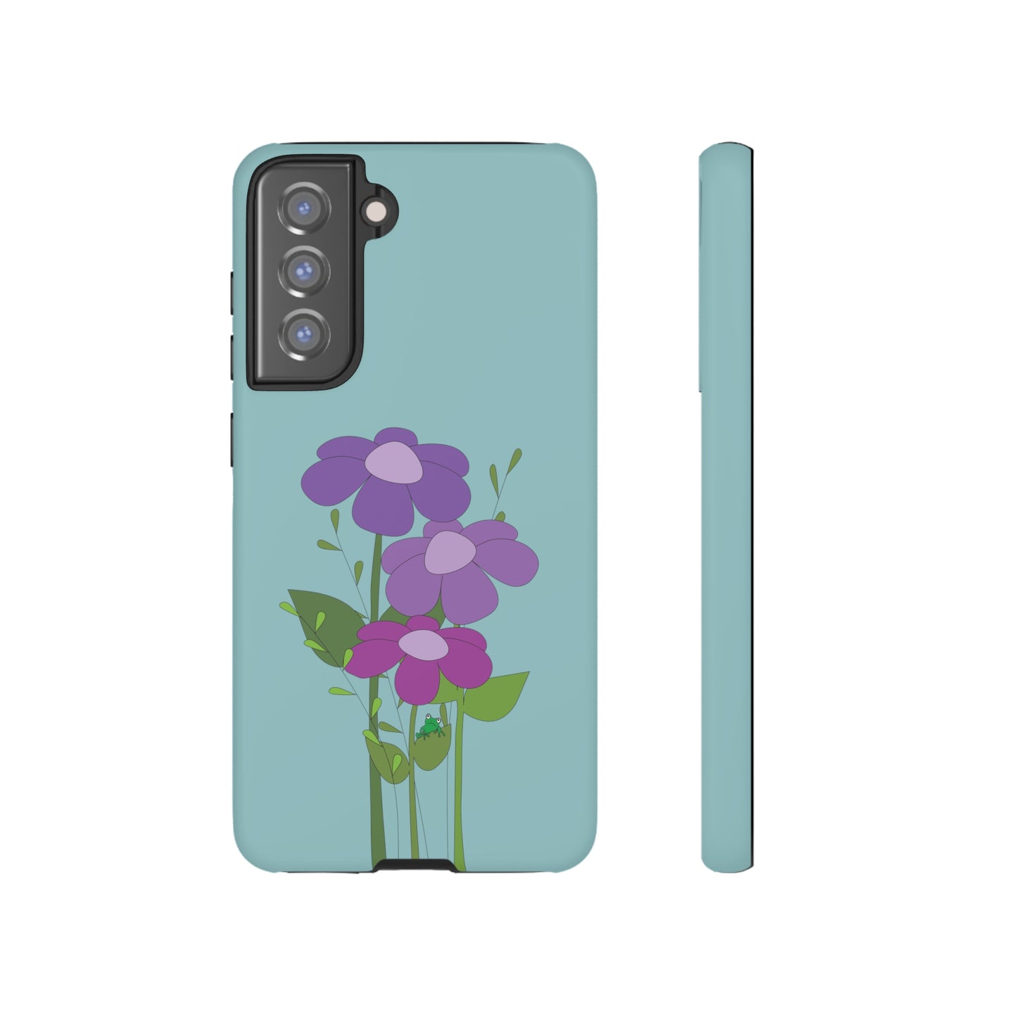 Frog Among Posies Phone Case