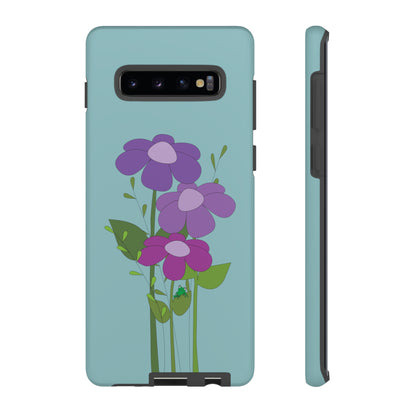 Frog Among Posies Phone Case