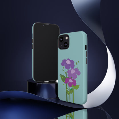 Frog Among Posies Phone Case