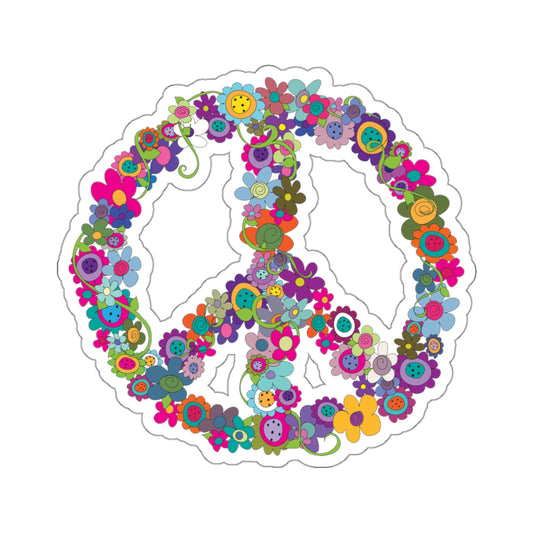 Peaceful Posies Sticker