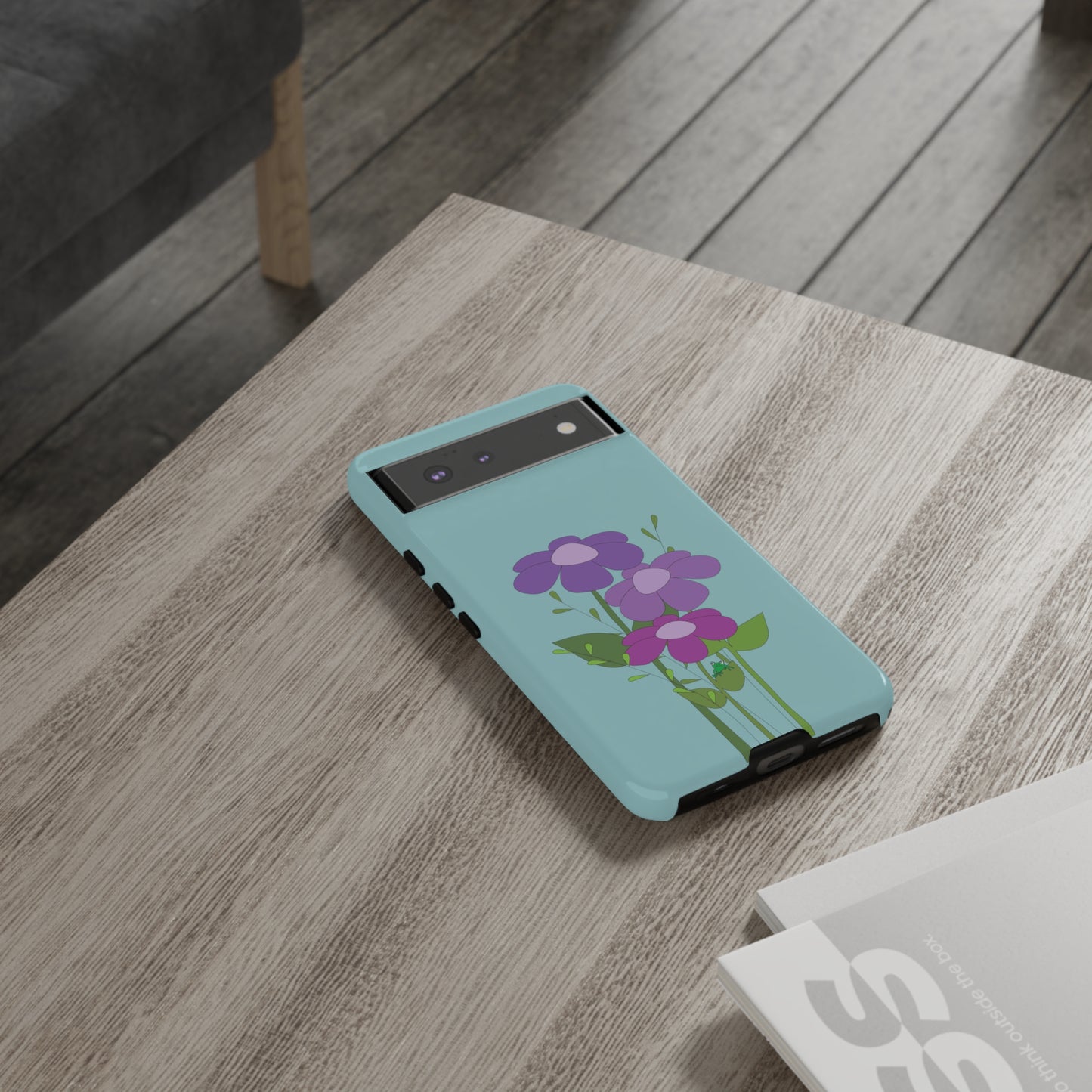 Frog Among Posies Phone Case