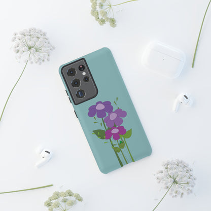 Frog Among Posies Phone Case