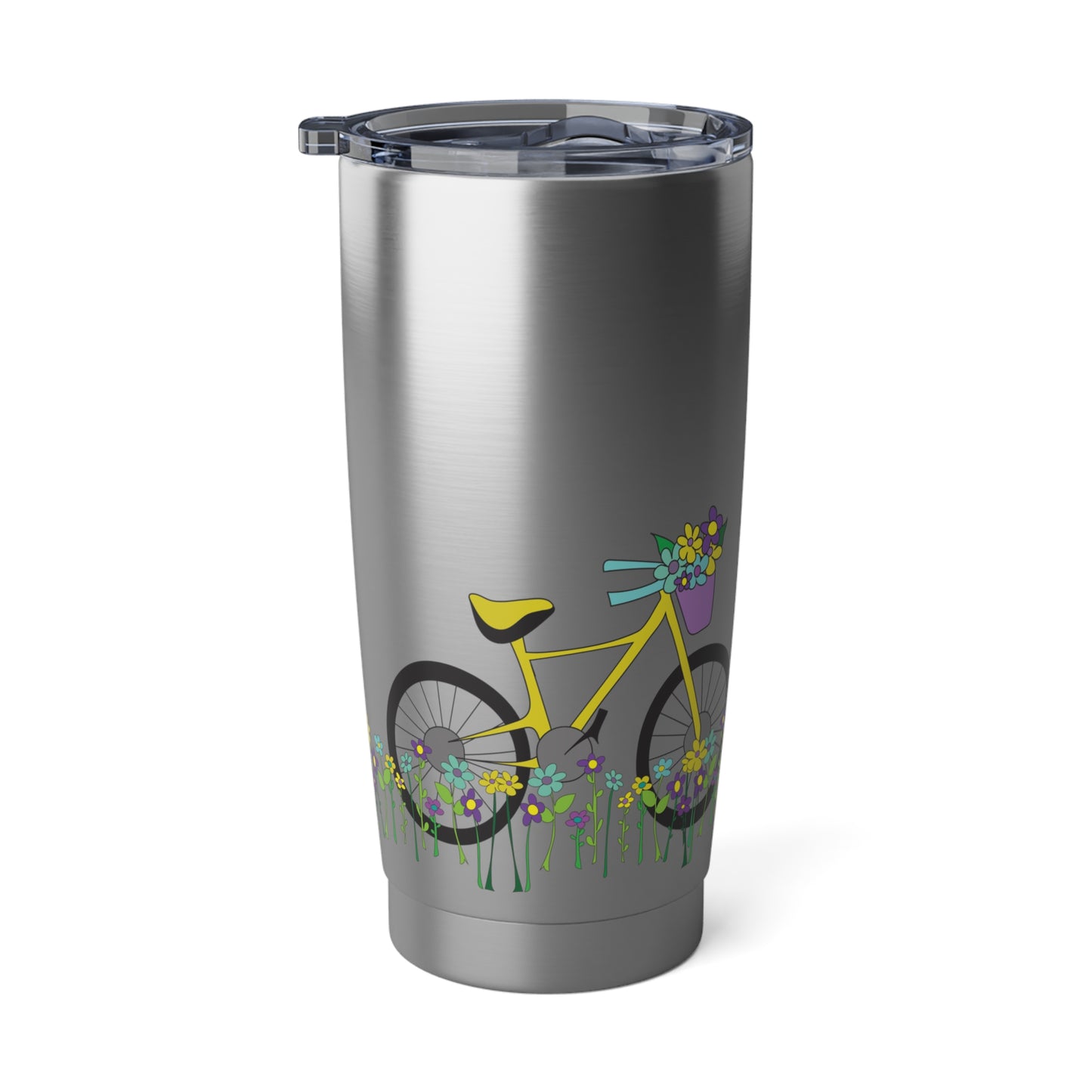 Bike & Posies 20oz Tumbler