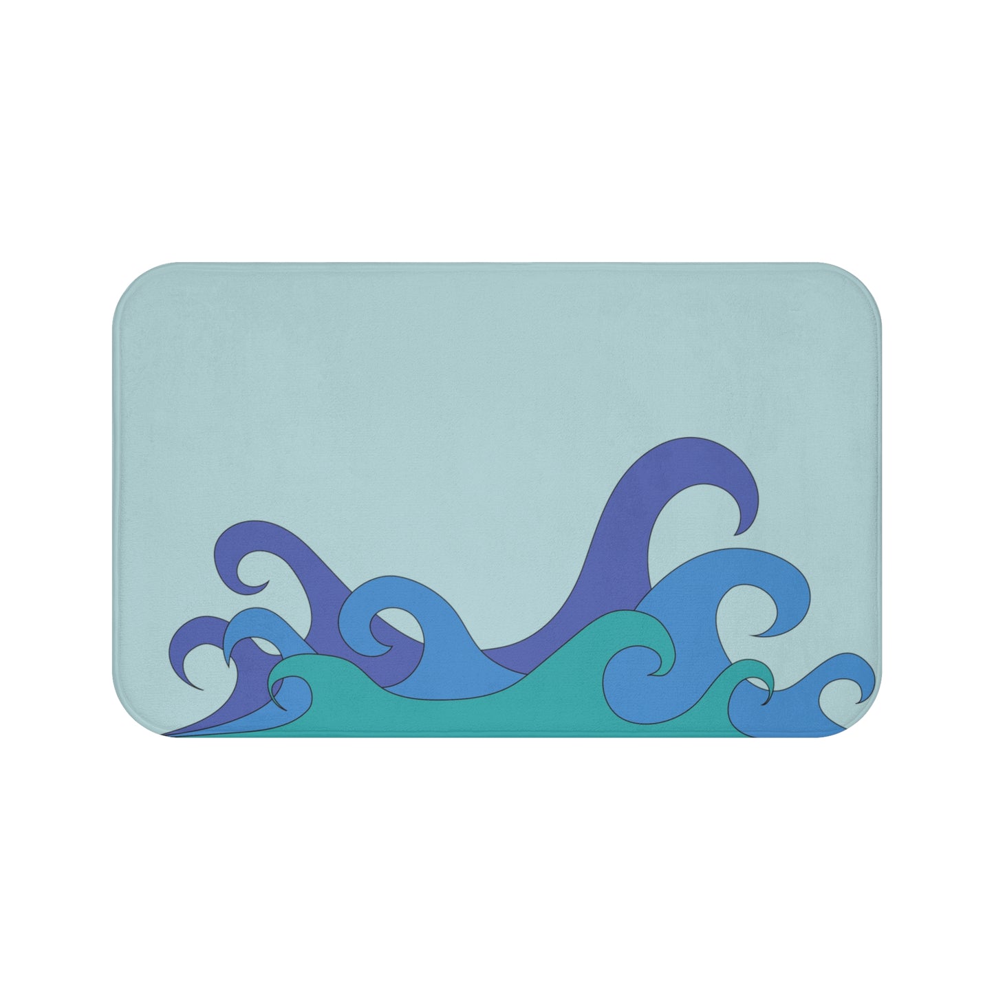 Fish Out of Water Bath Mat