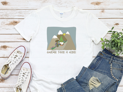 Gnome Take a Hike Softstyle Tee
