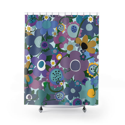 Flora & Fawna Shower Curtain