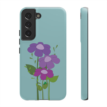 Frog Among Posies Phone Case