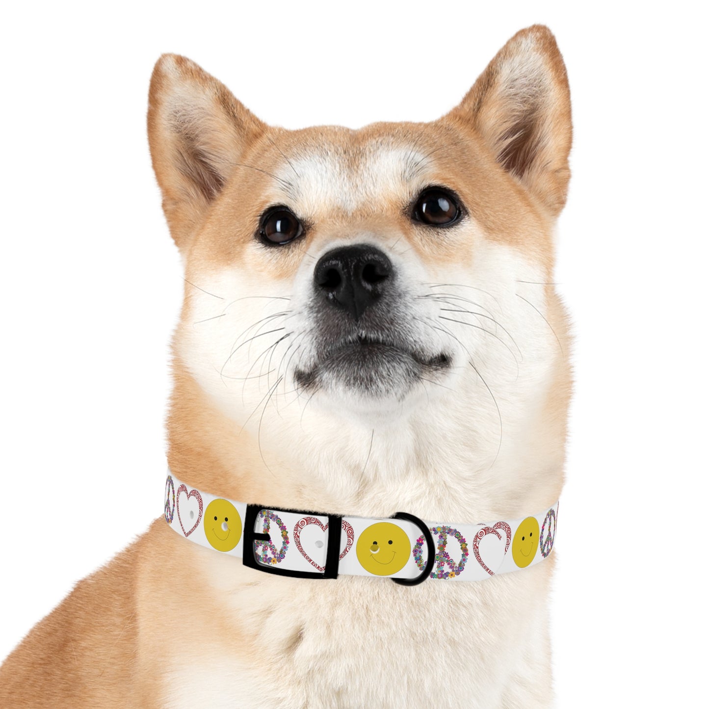 Peace Love & Joy Dog Collar