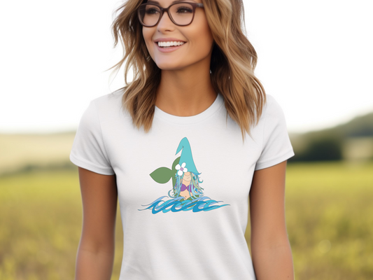 Mermaid Gnome Women's Softstyle Tee