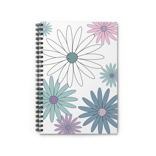 Pastel Daisy's Spiral Notebook